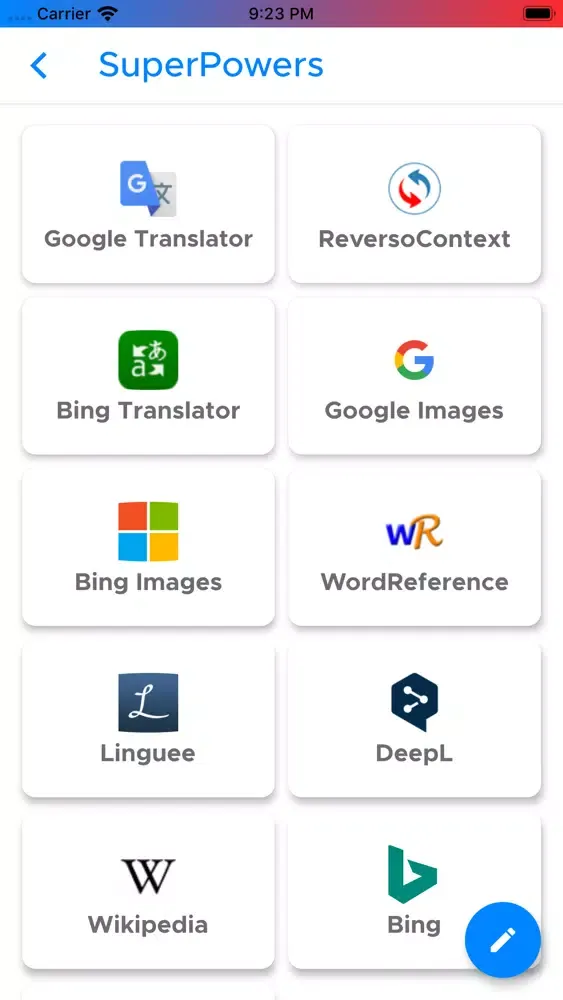 Tradpo Compares Translators سکرین شاٹس