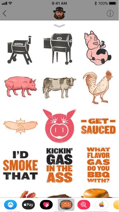 Traeger Grills Stickers Screenshots