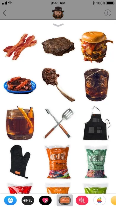 Traeger Grills Stickers Screenshots