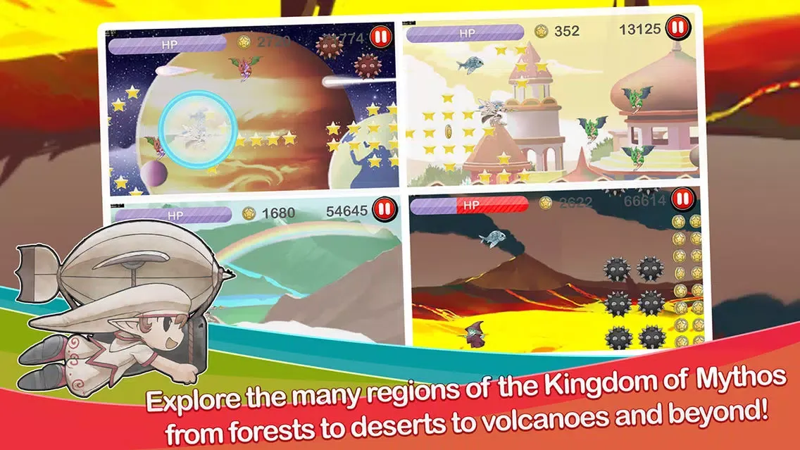Screenshot di AlfaFly Mythos Quest: Fly Fly away to fantasy