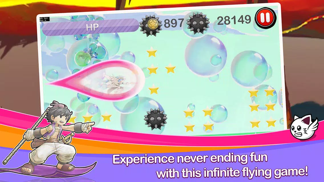 AlfaFly Mythos Quest: Fly Fly away to fantasy スクリーンショット