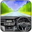 Driving In Car City Traffic