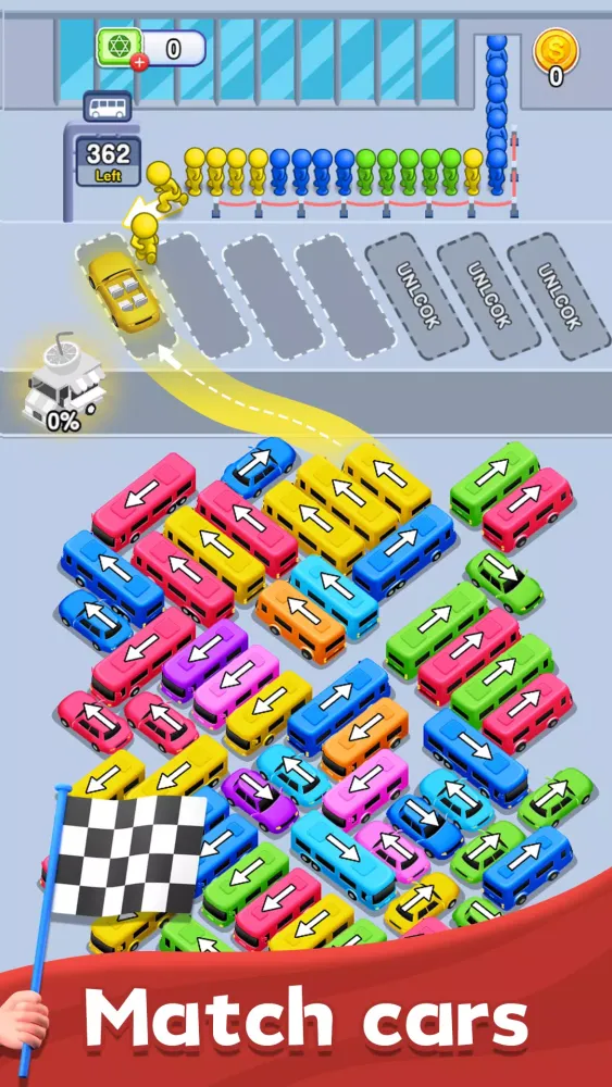 Traffic Jam: Hop On! 스크린샷