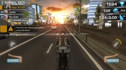 Capturas de tela do Traffic Moto Rider: Bike Race
