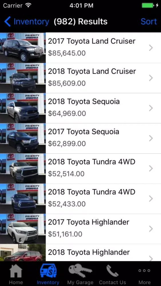 Priority Toyota Springfield স্ক্রিনশট