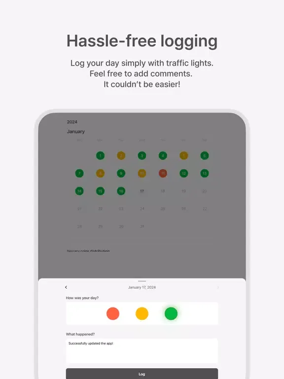 Lighted - Journaling Made Easy iPad  스크린샷
