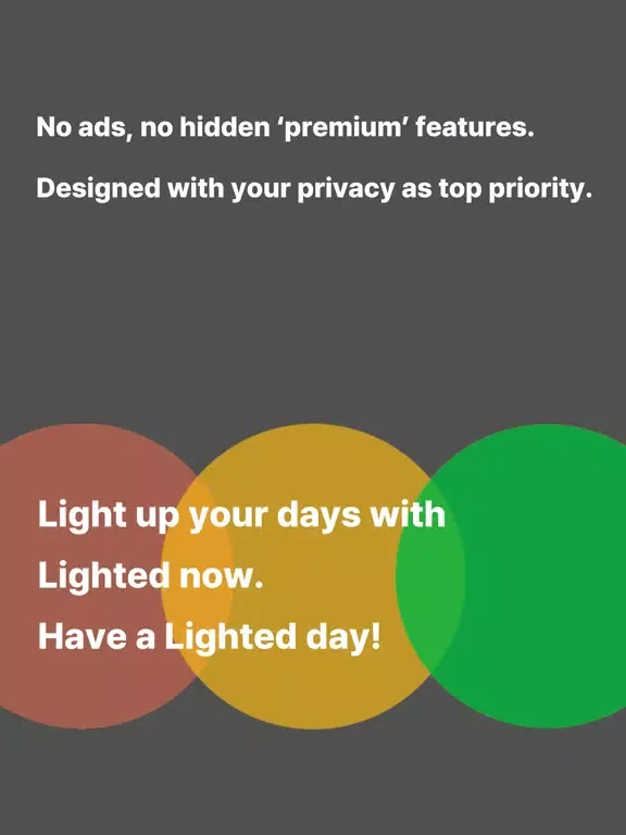 Lighted - Journaling Made Easy iPad  스크린샷