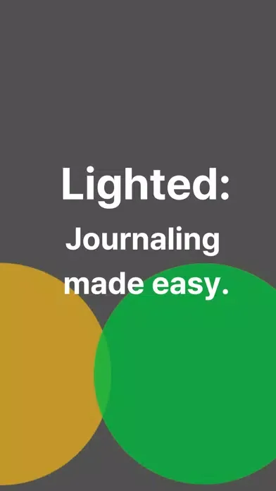 Lighted - Journaling Made Easy 스크린샷