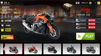 Capturas de pantalla de Racing Bike :Motorcycle Rider