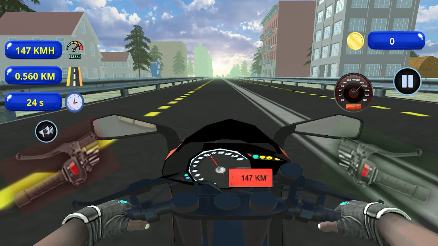 Ảnh chụp màn hình của Traffic Highway Racer