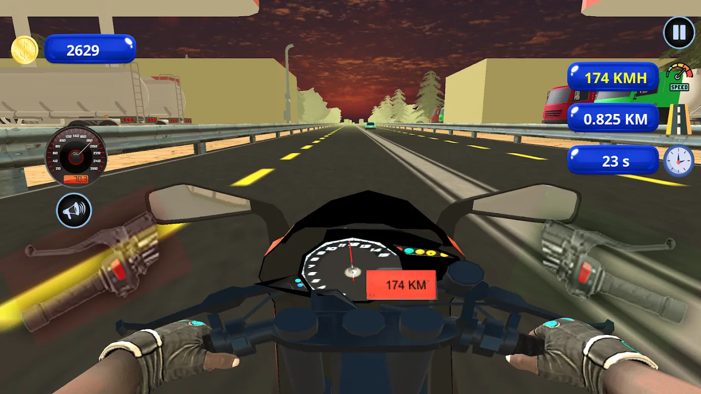 Ảnh chụp màn hình của Traffic Highway Racer