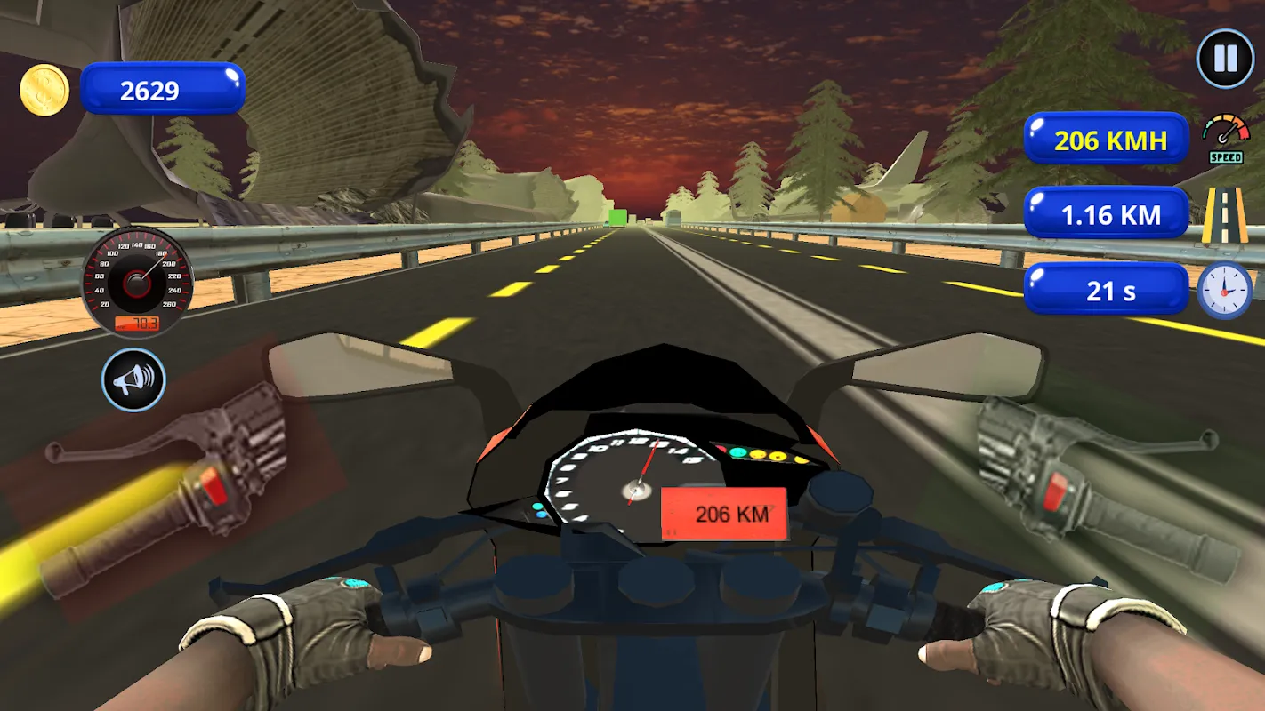 Ảnh chụp màn hình của Traffic Highway Racer