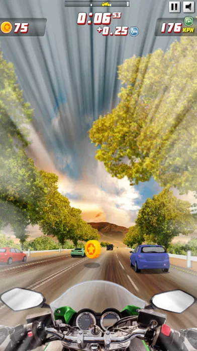 Highway Moto Rider:Traffic Sim Screenshots