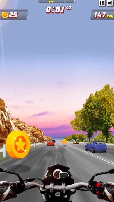Highway Moto Rider:Traffic Sim Screenshots