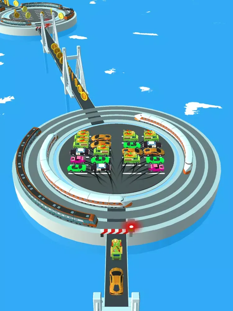 Traffic Parking - Avoid Train iPad 应用截图