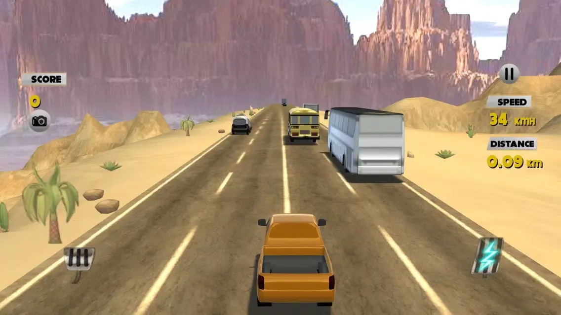 Race in Traffic Highway スクリーンショット