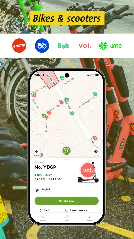 BVG Jelbi: Mobility in Berlin Screenshots