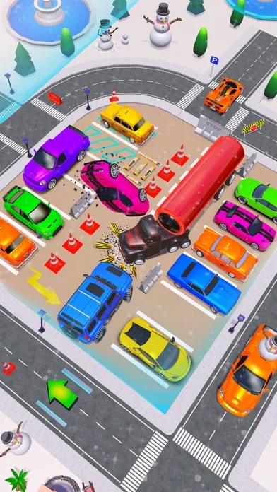 Rush Madness: Car Parking Game应用截图