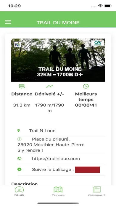 Trail Aventures - Suivi Live 스크린샷