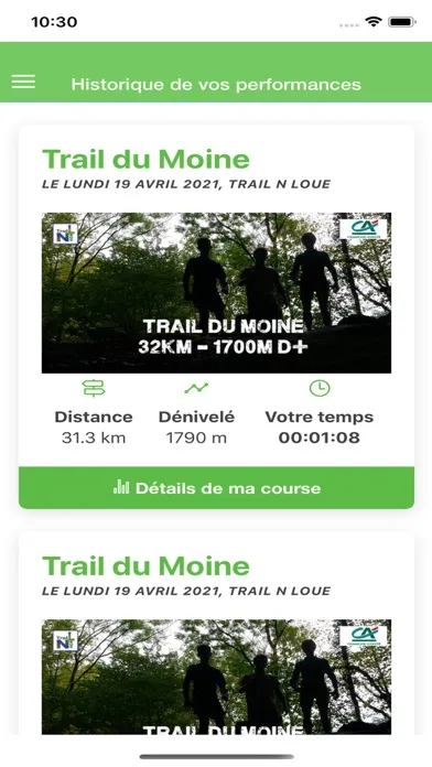 Trail Aventures - Suivi Live 스크린샷