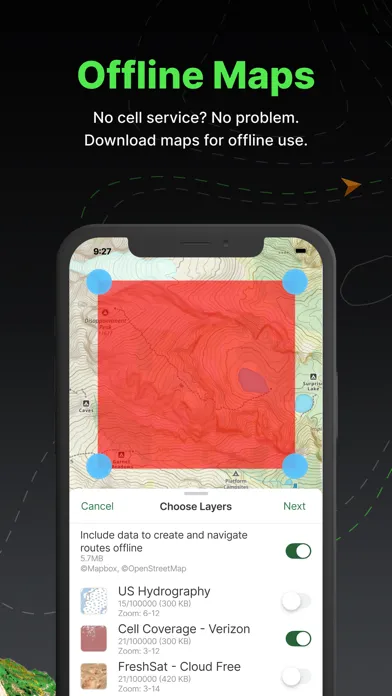 Gaia GPS: Mobile Trail Maps Screenshots