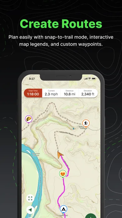 Gaia GPS: Mobile Trail Maps Screenshots