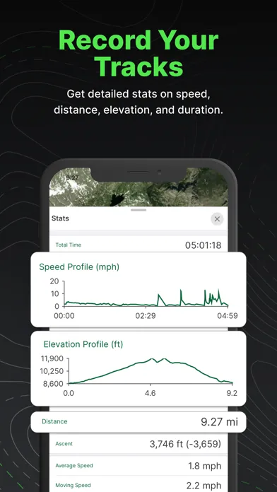 Gaia GPS: Mobile Trail Maps Screenshots