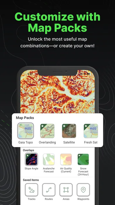 Gaia GPS: Mobile Trail Maps Screenshots