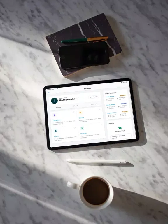 ภาพหน้าจอของ Trailer Docket iPad 
