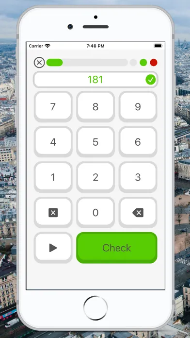 French Number Quiz Screenshots