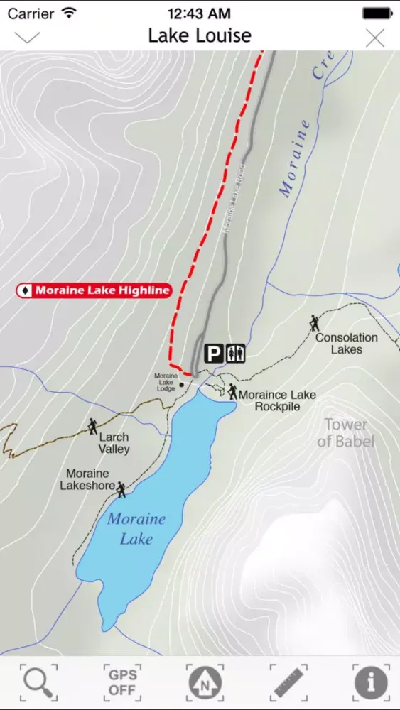 Bow Valley MTB Trail Guide應用截圖