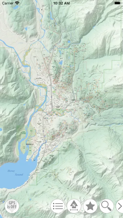 TrailMapps: Squamish Ekran Görüntüleri