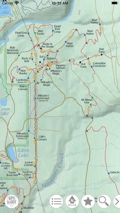 TrailMapps: Squamish Ekran Görüntüleri