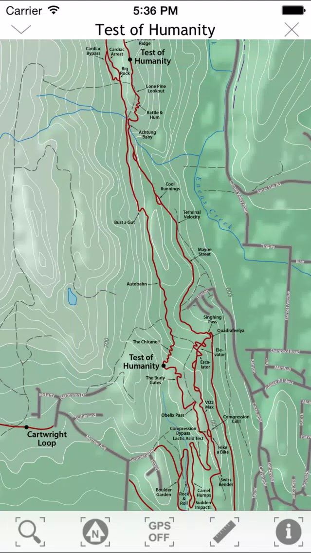 ภาพหน้าจอของ Sweet Singletrack