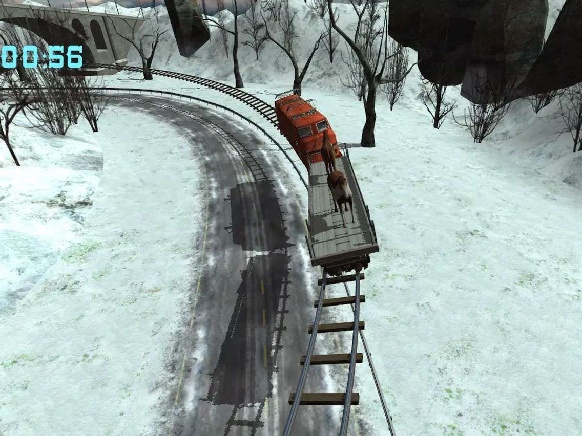 ภาพหน้าจอของ Train Hill Climbing Simulation Game iPad 