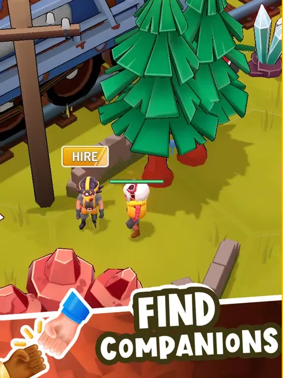 Derailed: Wild Quest iPad  Screenshots