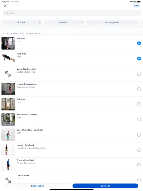 FitBook Workouts by Trainador iPad  Ekran Görüntüleri