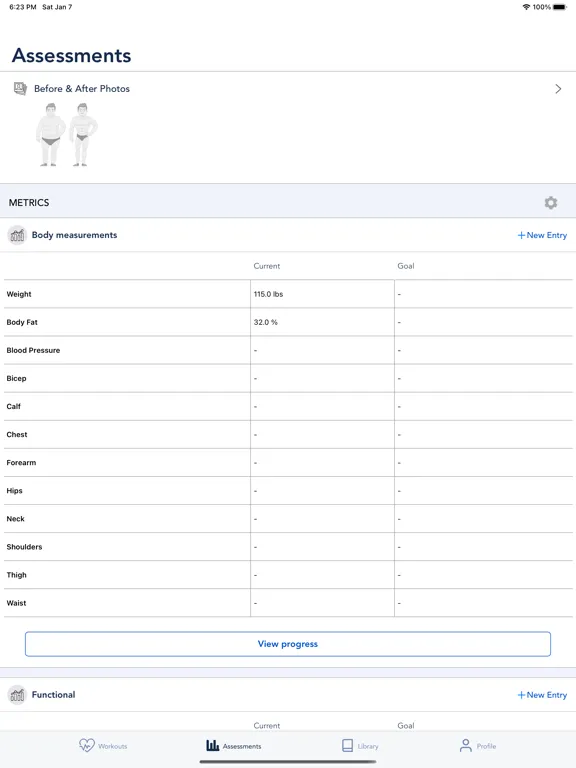 FitBook Workouts by Trainador iPad  Ekran Görüntüleri