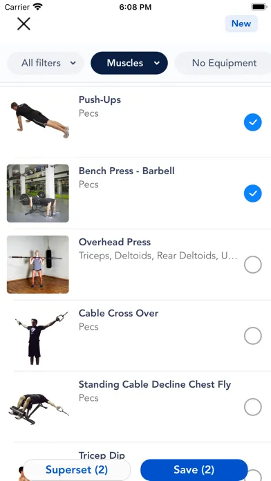FitBook Workouts by Trainador Ekran Görüntüleri