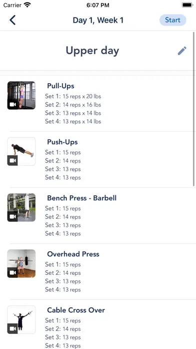 FitBook Workouts by Trainador Ekran Görüntüleri