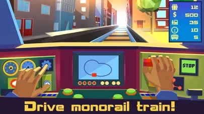 Скриншоты Minimalistic Train Simulator