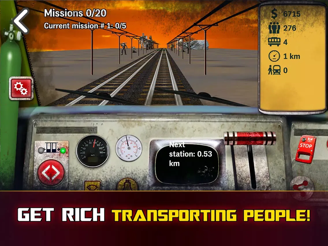 Drive Nuclear Train iPad  스크린샷