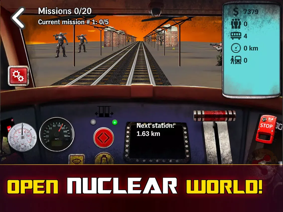 Drive Nuclear Train iPad  스크린샷