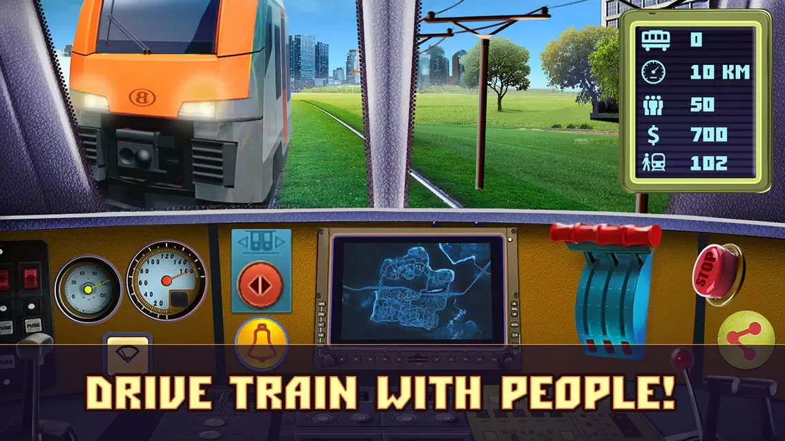 Tangkapan layar Passenger Train Simulator