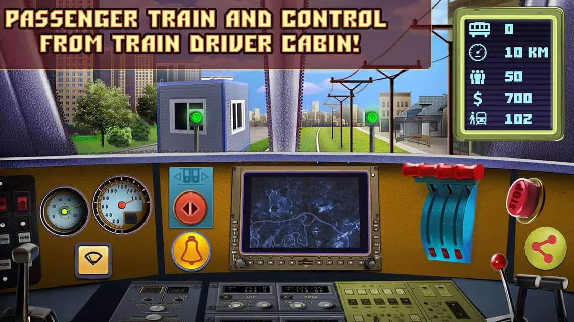 Tangkapan layar Passenger Train Simulator