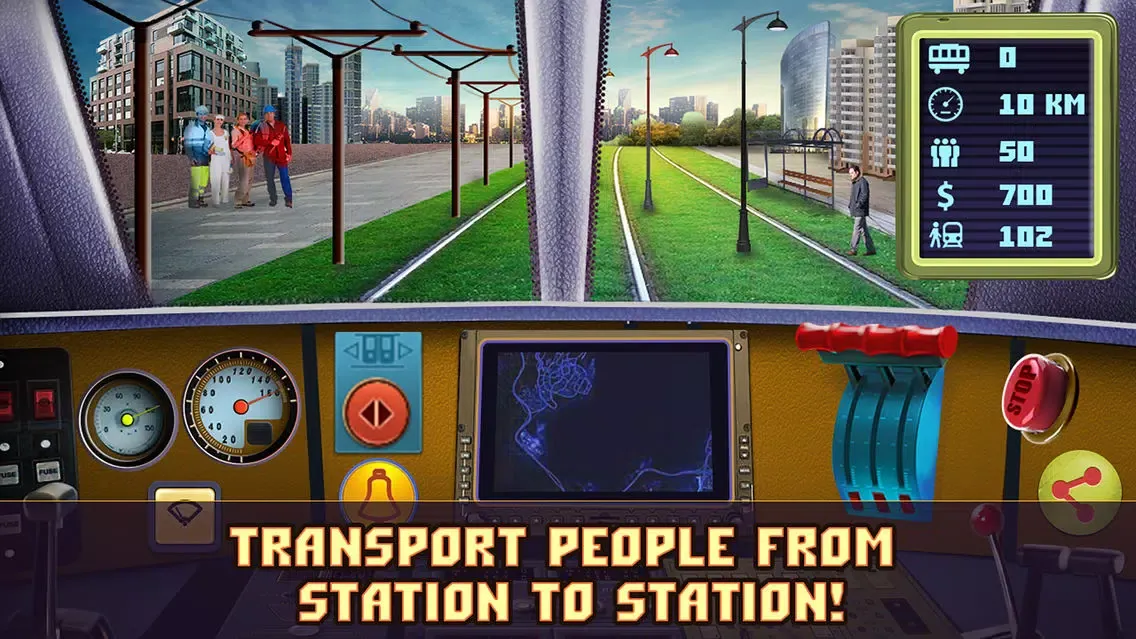 Tangkapan layar Passenger Train Simulator