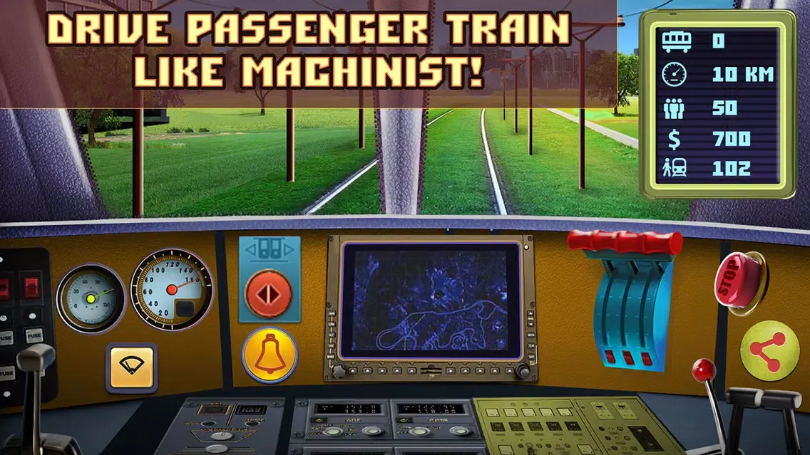 Tangkapan layar Passenger Train Simulator