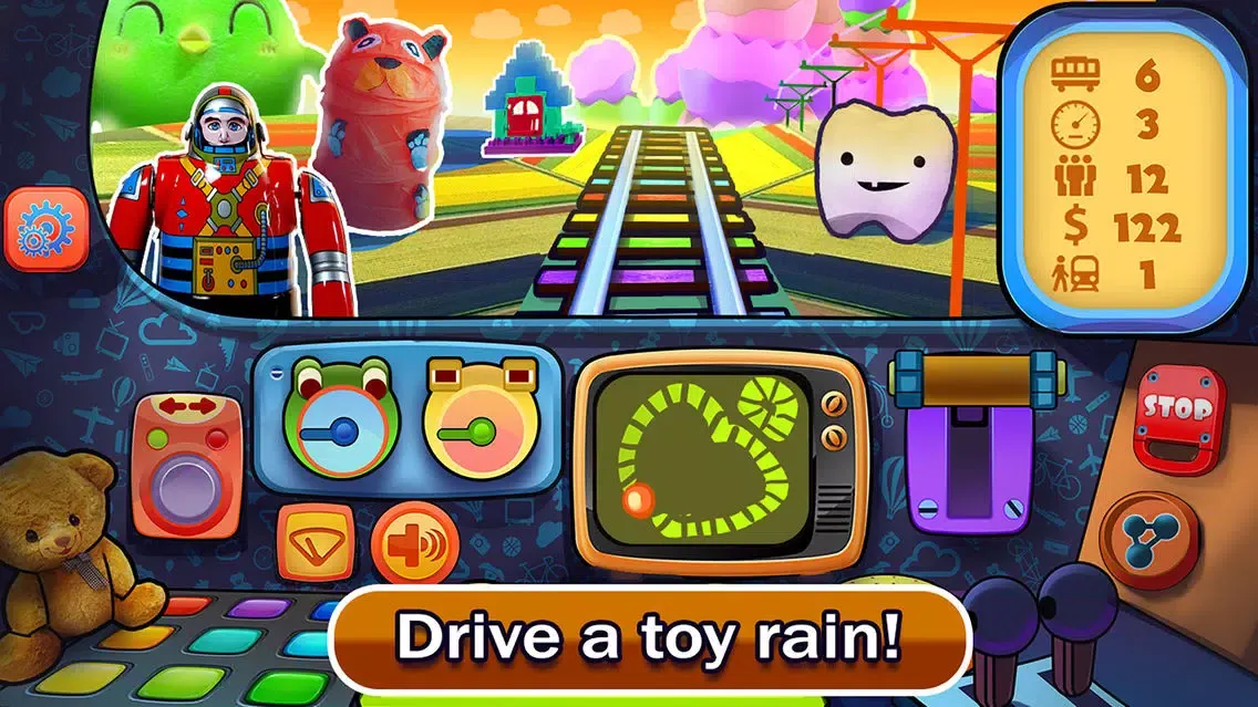 ภาพหน้าจอของ Toy Train Drive Simulator