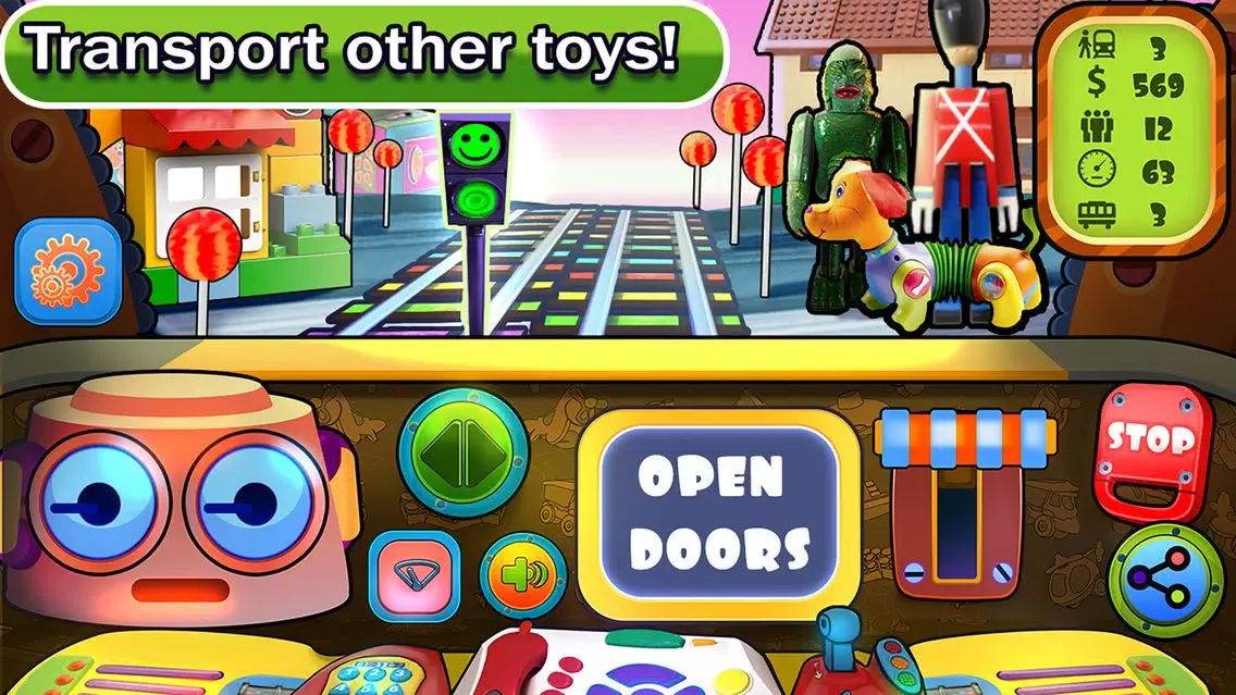 ภาพหน้าจอของ Toy Train Drive Simulator
