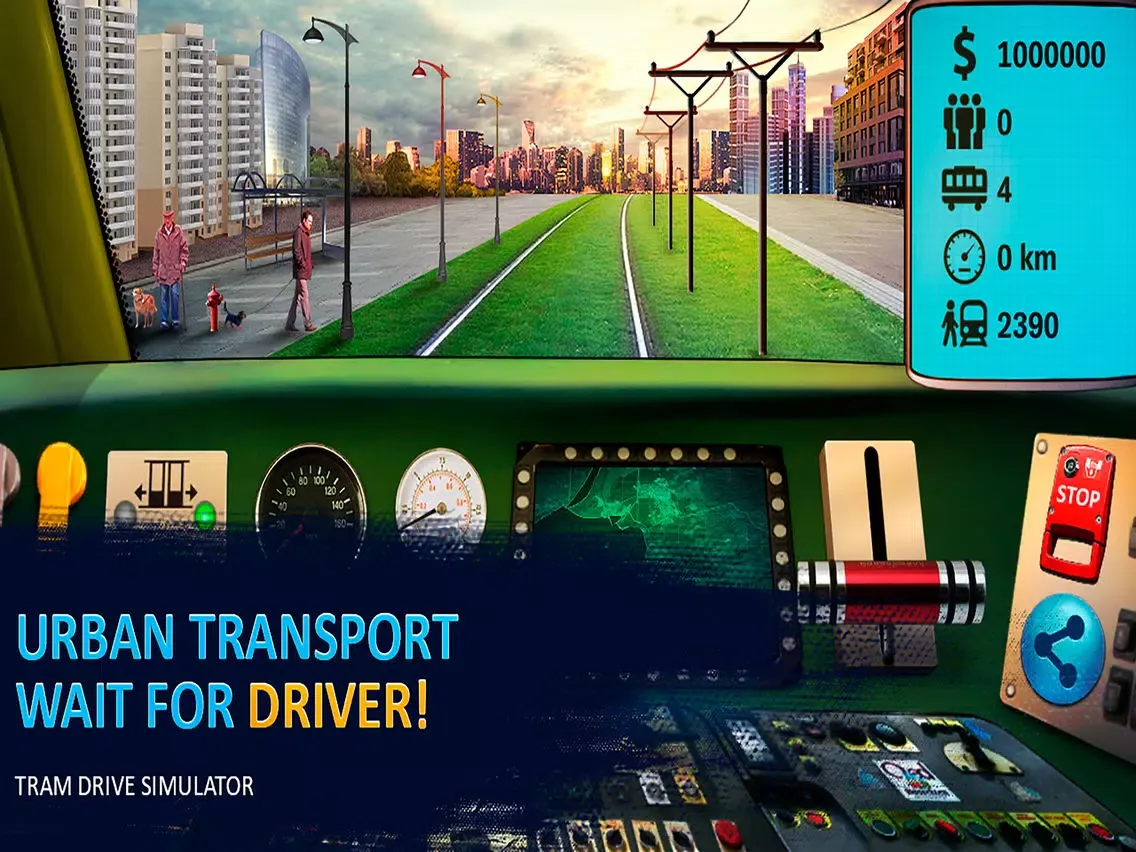 Tram Drive Simulator iPad  স্ক্রিনশট